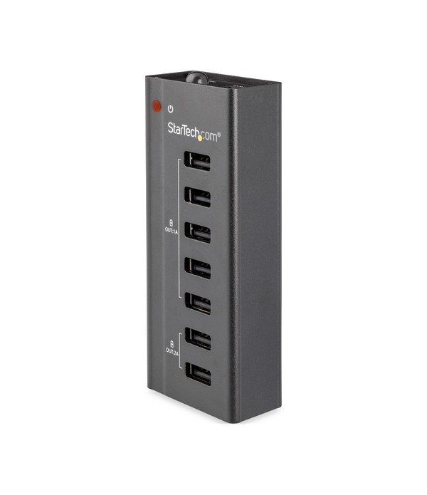 StarTech.com 7-Port USB Charging Station with 5x 1A Ports and 2x 2A Ports