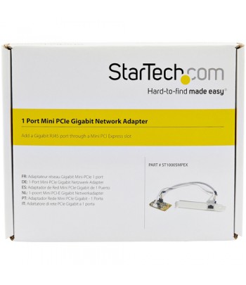 StarTech.com Mini PCI Express Gigabit Ethernet Netwerk adapter kaart