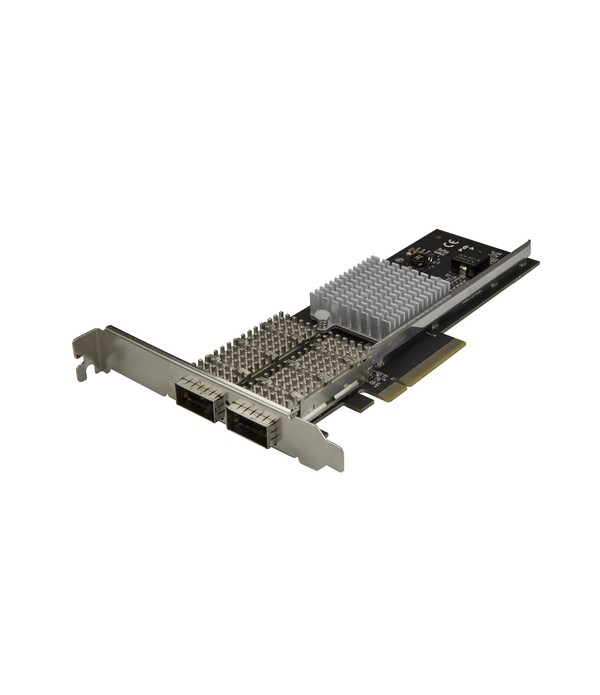 StarTech.com Dual Port 40G QSFP+ Network Card - Intel XL710 Open QSFP+ Converged Adapter - PCIe 40 Gigabit Ethernet Server NIC -