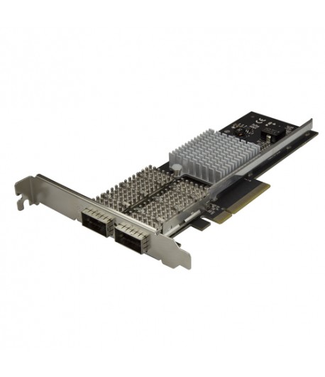 StarTech.com Dual Port 40G QSFP+ Network Card - Intel XL710 Open QSFP+ Converged Adapter - PCIe 40 Gigabit Ethernet Server NIC -