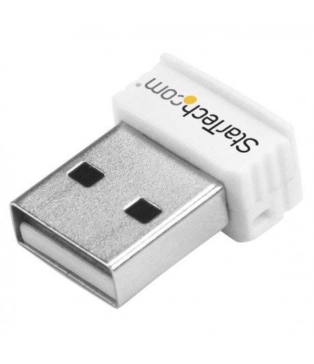 StarTech.com USB 150 Mbps Mini draadloze netwerkadapter 802.11n/g 1T1R USB wifi-adapter wit
