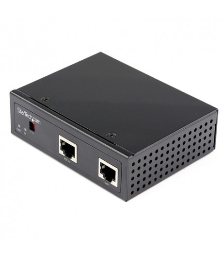 StarTech.com Industrial Gigabit PoE Splitter - 90W High Speed Power over Ethernet PoE+++ Splitter - 12-48V DC Splitter 802.3bt -