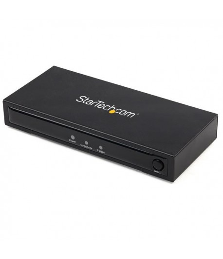 StarTech.com S-Video of composiet naar HDMI omvormer met audio 720p NTSC en PAL