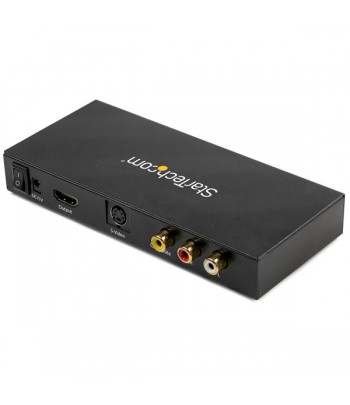 StarTech.com S-Video of composiet naar HDMI omvormer met audio 720p NTSC en PAL