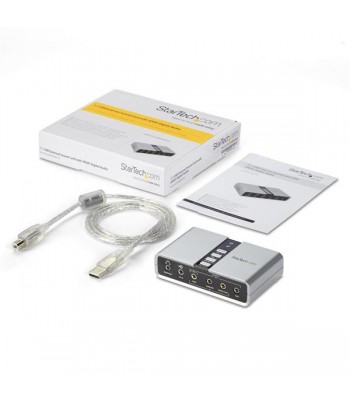 StarTech.com 7.1 USB Audio-adapter Externe Geluidskaart met SPDIF Digitale Audio