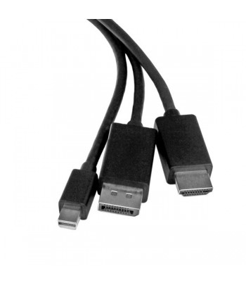 StarTech.com HDMI, DisplayPort or Mini DisplayPort to HDMI Converter Cable - 2 m (6 ft.)