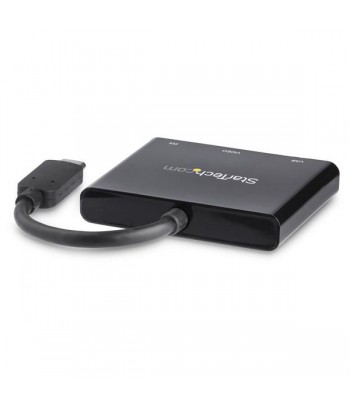 StarTech.com USB-C Multiport Adapter with HDMI - USB 3.0 Port - 60W PD - Black