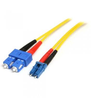 StarTech.com Fiber Optic Cable - Single-Mode Duplex 9/125 - LSZH - LC/SC - 1 m