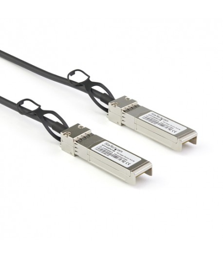 StarTech.com Dell EMC DAC-SFP-10G-1M Compatible 1m 10G SFP+ to SFP+ Direct Attach Cable Twinax - 10GbE SFP+ Copper DAC 10 Gbps L