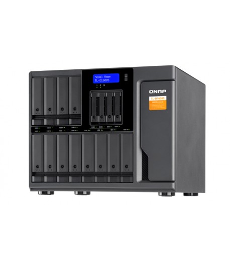 QNAP TL-D1600S behuizing voor opslagstations HDD-/SSD-behuizing Zwart, Grijs 2.5/3.5"