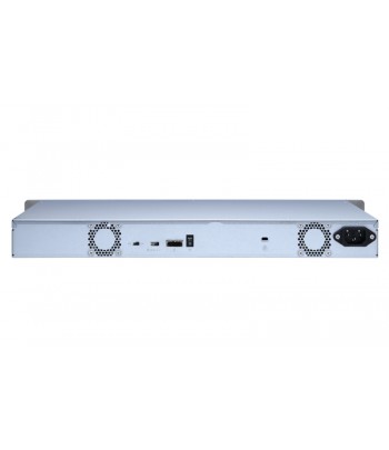 QNAP TL-R400S Botier de disques de stockage Botier disque dur/SSD Noir, Gris 2.5/3.5"