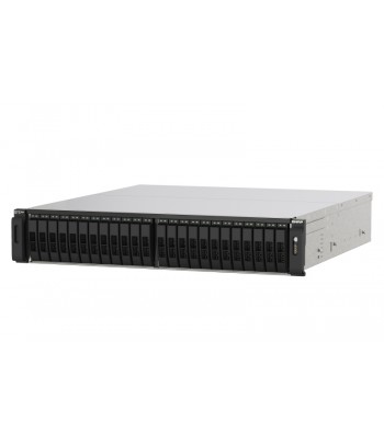 QNAP TS-h2490FU NAS Rack (2U) Ethernet LAN Zwart, Grijs 7302P
