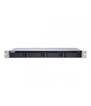QNAP TS-431XeU NAS Rack (1U) Ethernet LAN Black, Stainless steel Alpine AL-314