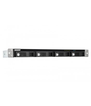 QNAP TR-004U behuizing voor opslagstations HDD-/SSD-behuizing Zwart, Grijs 2.5/3.5"