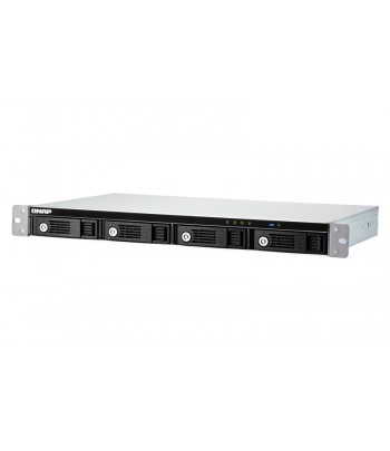 QNAP TR-004U storage drive enclosure HDD/SSD enclosure Black, Grey 2.5/3.5"