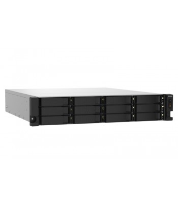 QNAP TS-1232PXU-RP NAS Rack (2U) Ethernet LAN Black AL324