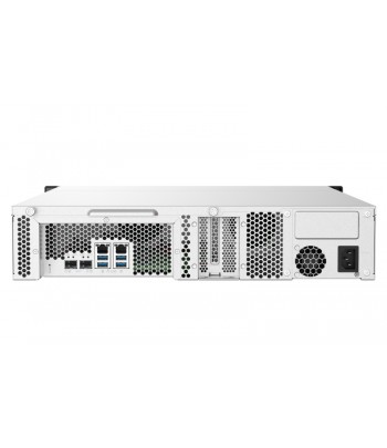 QNAP TS-832PXU NAS Rack (2U) Ethernet LAN Aluminium, Zwart AL324