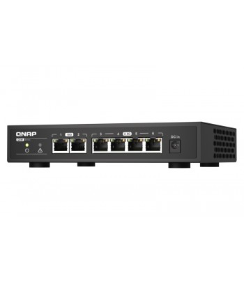 QNAP QSW-2104-2T netwerk-switch Unmanaged 2.5G Ethernet (100/1000/2500) Zwart