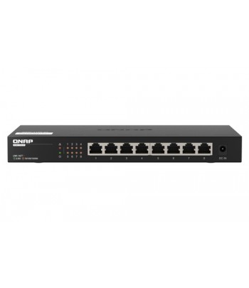QNAP QSW-1108-8T commutateur rseau Non-gr 2.5G Ethernet (100/1000/2500) Noir