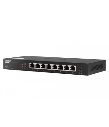 QNAP QSW-1108-8T commutateur rseau Non-gr 2.5G Ethernet (100/1000/2500) Noir