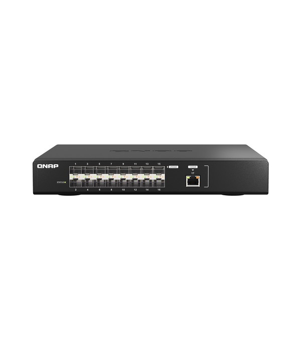QNAP QSW-M5216-1T commutateur rseau Gr L2 10G Ethernet (100/1000/10000) Noir