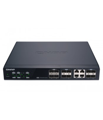 QNAP QSW-M1204-4C netwerk-switch Managed 10G Ethernet (100/1000/10000) Zwart