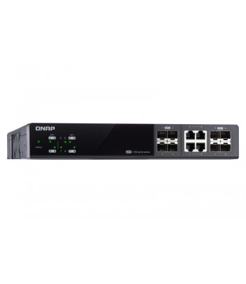 QNAP QSW-M804-4C network switch Managed 10G Ethernet (100/1000/10000) Black