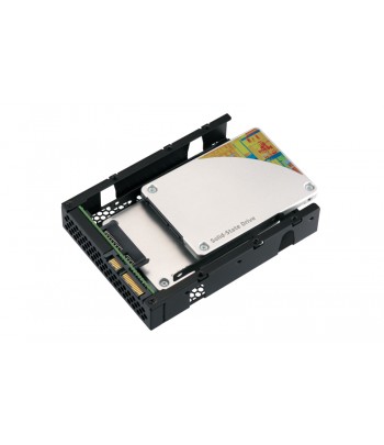 QNAP QDA-A2AR Botier de disques de stockage Botier disque dur/SSD Noir 2.5"