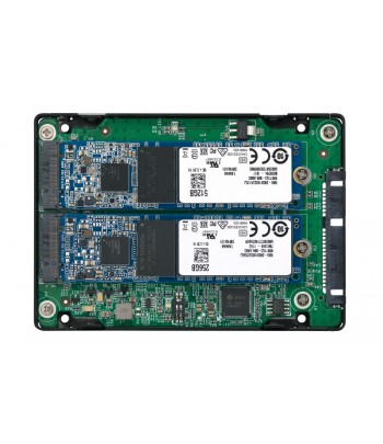 QNAP QDA-A2MAR storage drive enclosure SSD enclosure Black M.2