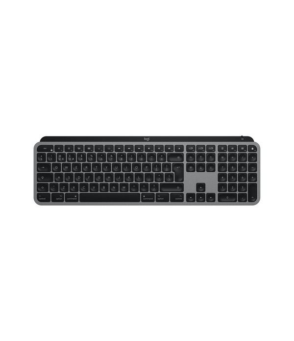Logitech MX Keys f/ Mac toetsenbord RF-draadloos + Bluetooth QWERTY Spaans Grijs