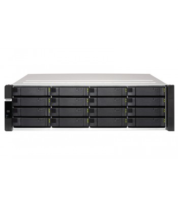 QNAP ES1686dc NAS Rack (3U) Ethernet LAN Zwart, Grijs D-2123IT