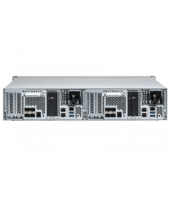 QNAP ES2486dc NAS Rack (2 U) Ethernet/LAN Noir D-2142IT