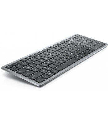 DELL KB740 keyboard RF Wireless + Bluetooth QWERTZ German Grey, Black