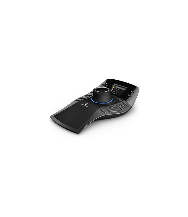 3Dconnexion SpaceMouse Enterprise USB Left-hand Black mice