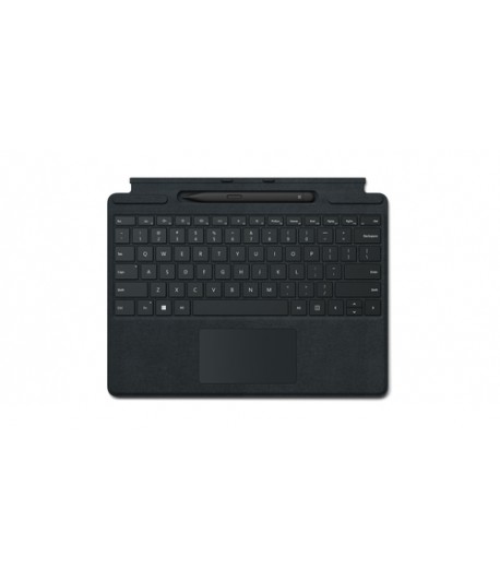 Microsoft Signature with Slim Pen 2 Zwart Microsoft Cover port QWERTY Spaans