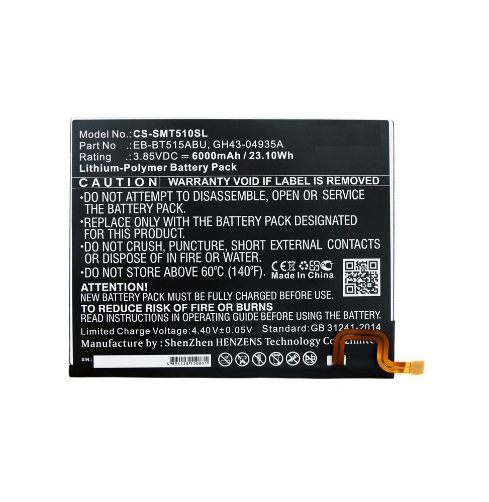 CoreParts Battery for Samsung Tablet