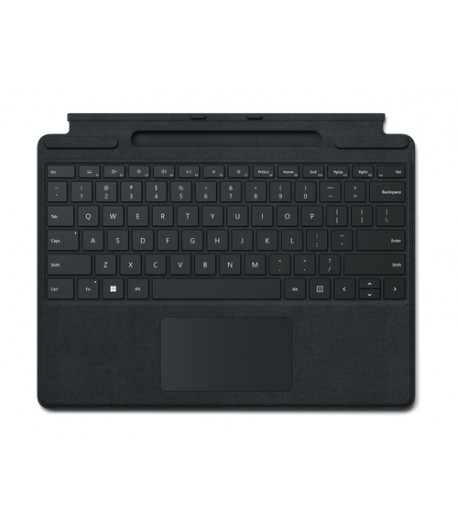 Microsoft Surface Pro Signature Keyboard Zwart Microsoft Cover port QWERTY Scandinavisch