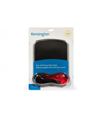 Kensington Duo Gel Mouse Pad Wrist Rest  Red