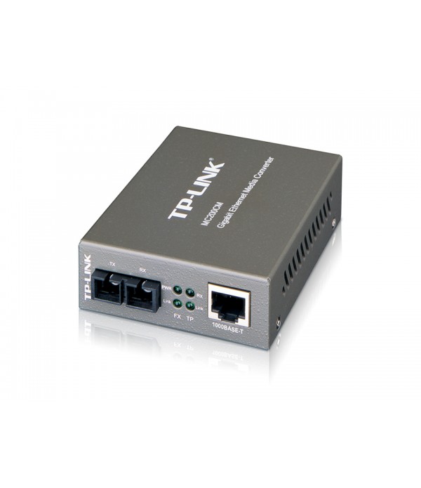 TP-Link MC200CM V3 netwerk media converter Intern 1000 Mbit/s 850 nm Zwart