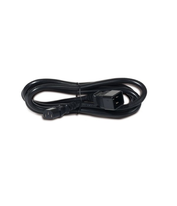 APC C13/C20 2m 2m C20 coupler C13 coupler Black power cable