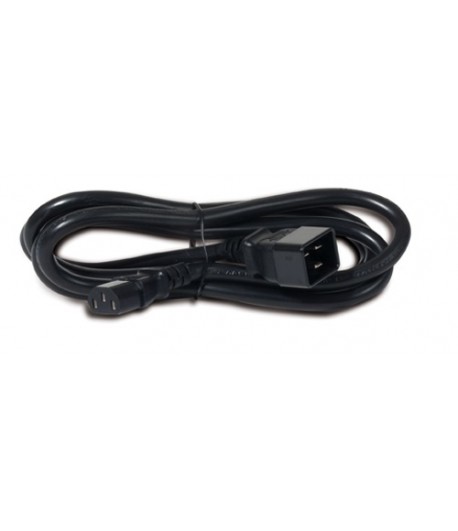 APC C13/C20 2m 2m C20 coupler C13 coupler Black power cable