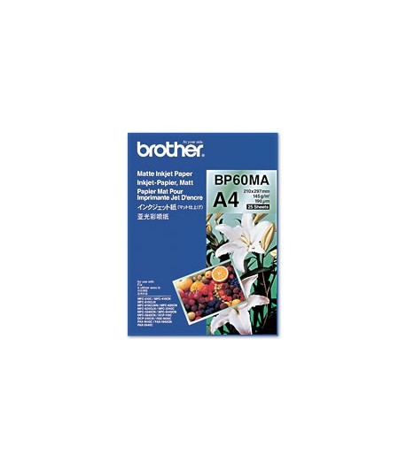 Brother BP60MA Inkjet Paper A4 (210297 mm) Matte White printing paper