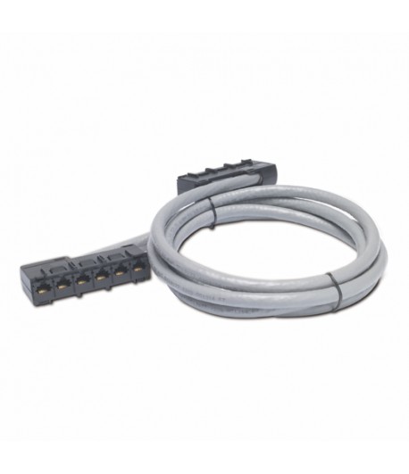 APC 21ft Cat5e UTP, 6x RJ-45 - 6x RJ-45 6.4m Cat5e U/UTP (UTP) Grey networking cable