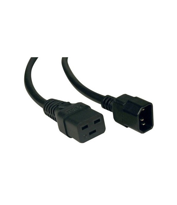 Eaton IEC C14/IEC C19, 10/16 A C14 coupler C19 coupler Black power cable