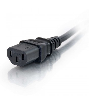 C2G 2m 18 AWG Computer Power Extension Cord (IEC320C13 to IEC320C14)