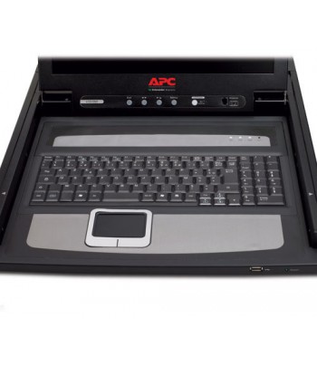 APC AP5717F 17" Zwart rack console