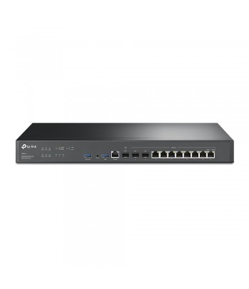 TP-Link ER8411 bedrade router Gigabit Ethernet Zwart