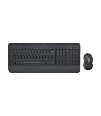 Logitech Signature MK650 Combo For Business keyboard Mouse included RF Wireless + Bluetooth QWERTY Spanish Graphite