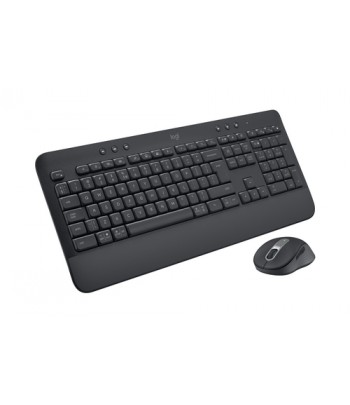 Logitech Signature MK650 Combo For Business clavier Souris incluse RF sans fil + Bluetooth QWERTY Espagnole Graphite