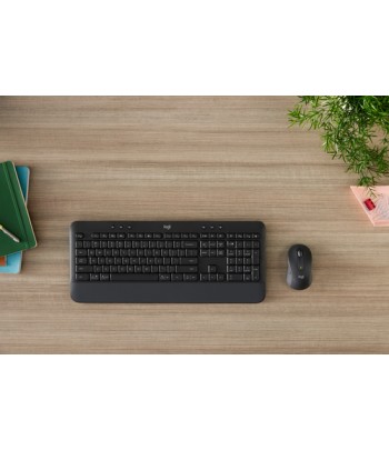 Logitech Signature MK650 Combo For Business keyboard Mouse included RF Wireless + Bluetooth QWERTY Spanish Graphite